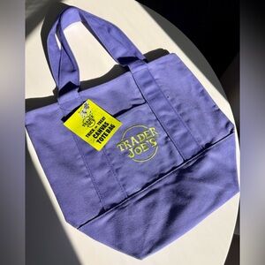 NEW Purple Trader Joes Halloween mini tote bag Fast USA shipping🇺🇸🎃